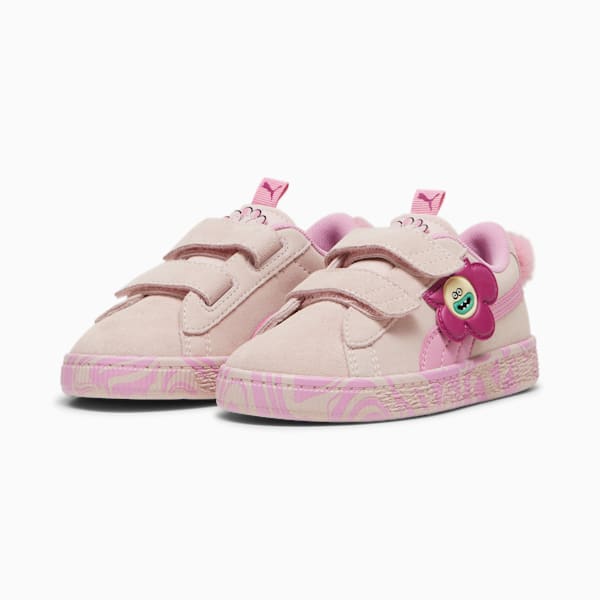 Sneakers PUMA x TROLLS Suede Enfant, Mauve Mist-Mauved Out, extralarge